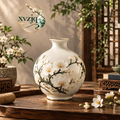 Plum Blossom Round Vase