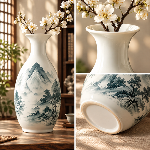 Landscape Ceramic Vase