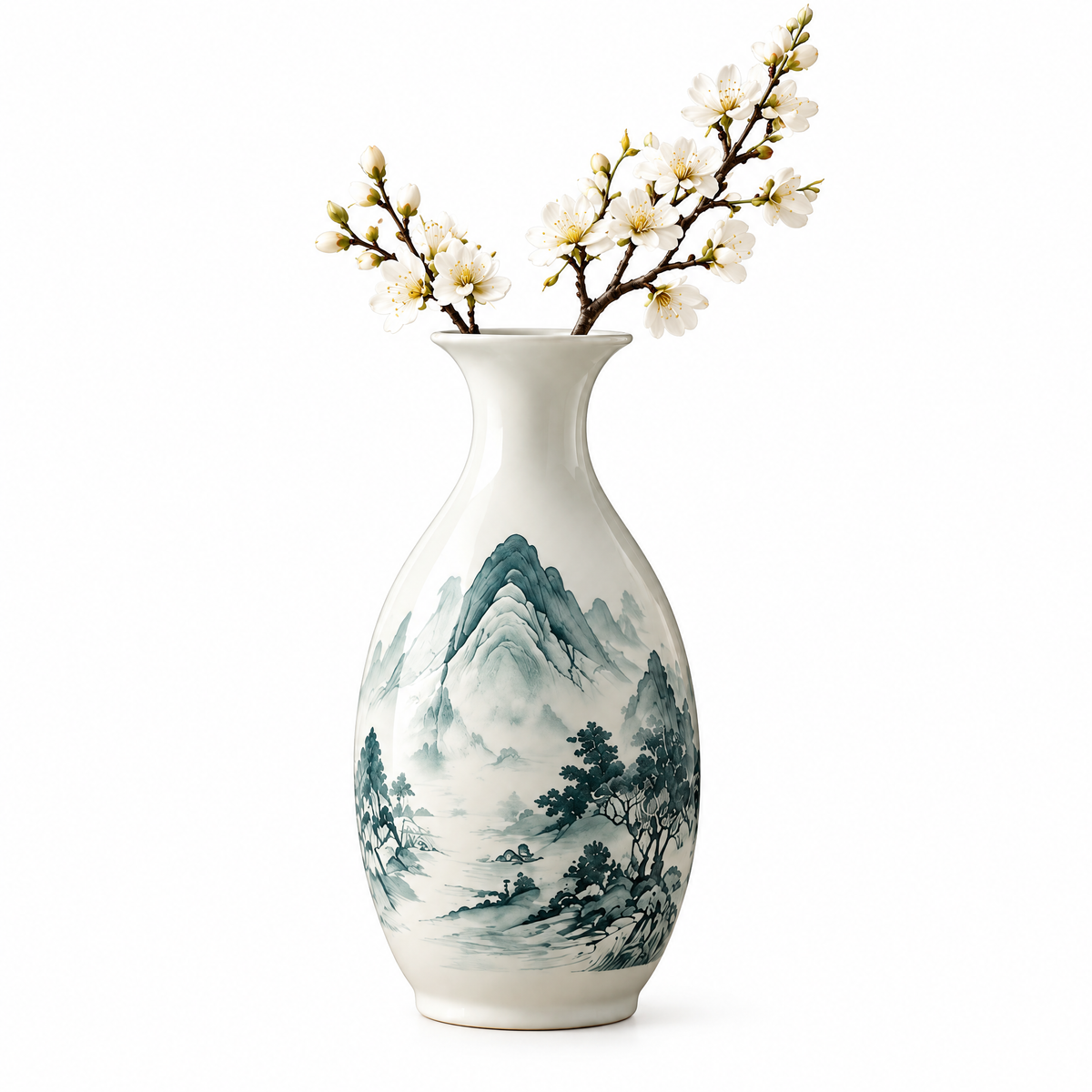 Landscape Ceramic Vase